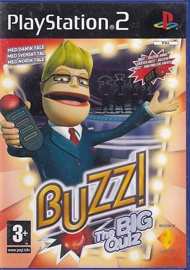 Buzz! The BIG Quiz - PS2 (B Grade) (Genbrug)